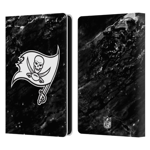 NFL Tampa Bay Buccaneers Artwork Marble Leather Book Wallet Case Cover For Amazon Kindle Paperwhite 5 (2021)