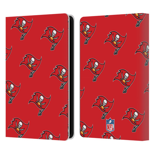 NFL Tampa Bay Buccaneers Artwork Patterns Leather Book Wallet Case Cover For Amazon Kindle Paperwhite 5 (2021)