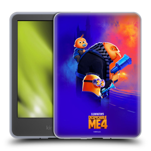 Despicable Me 4 Graphics Key Art Soft Gel Case for Amazon Kindle 11th Gen 6in 2022