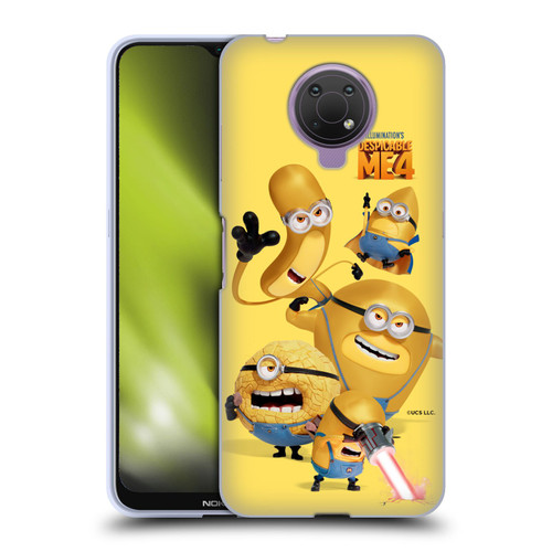 Despicable Me 4 Graphics Mega Minions Soft Gel Case for Nokia G10