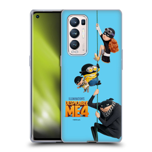 Despicable Me 4 Graphics Heist Soft Gel Case for OPPO Find X3 Neo / Reno5 Pro+ 5G