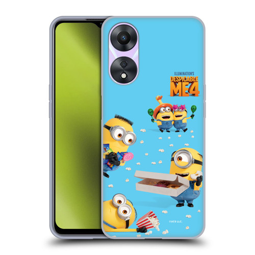 Despicable Me 4 Graphics Funny Minions Soft Gel Case for OPPO A78 4G