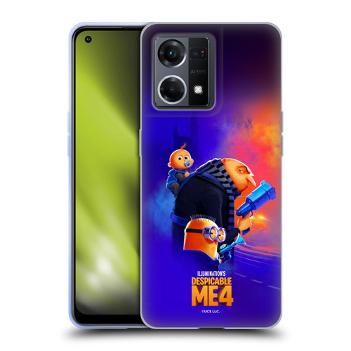 Despicable Me 4 Graphics Key Art Soft Gel Case for OPPO Reno8 4G