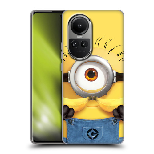 Despicable Me 4 Graphics Banana Moustache Soft Gel Case for OPPO Reno10 5G / Reno10 Pro 5G