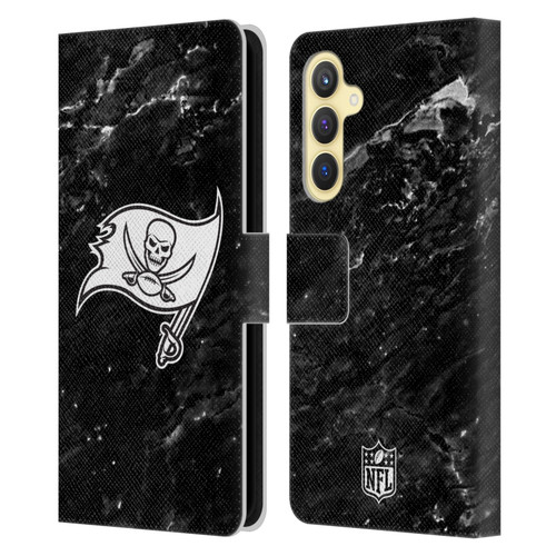 NFL Tampa Bay Buccaneers Artwork Marble Leather Book Wallet Case Cover For Samsung Galaxy S23 FE 5G