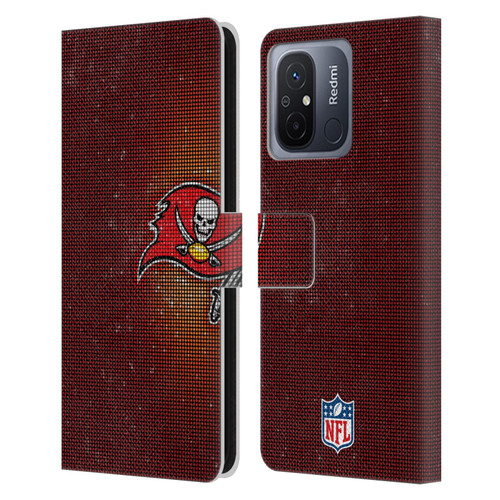 NFL Tampa Bay Buccaneers Artwork LED Leather Book Wallet Case Cover For Xiaomi Redmi 12C