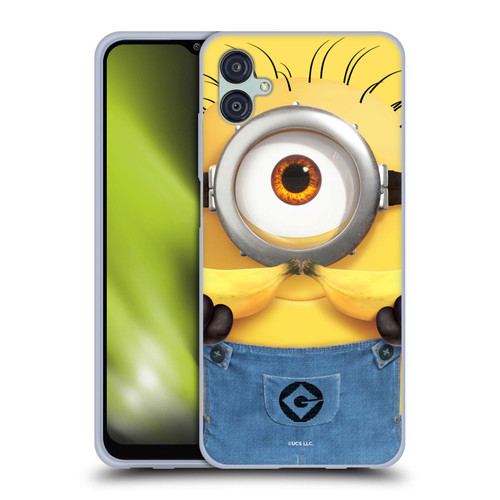 Despicable Me 4 Graphics Banana Moustache Soft Gel Case for Samsung Galaxy M04 5G / A04e