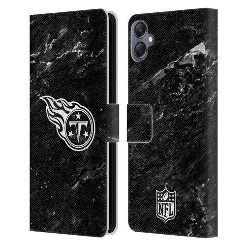 NFL Tennessee Titans Artwork Marble Leather Book Wallet Case Cover For Samsung Galaxy A05