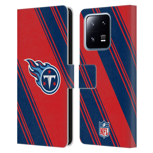 NFL Tennessee Titans Artwork Stripes Leather Book Wallet Case Cover For Xiaomi 13 Pro 5G