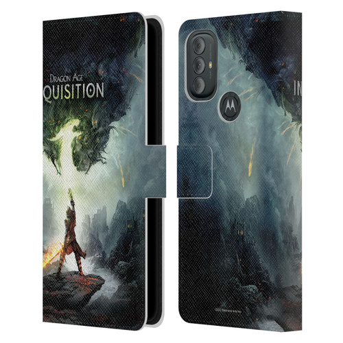 EA Bioware Dragon Age Inquisition Graphics Key Art 2014 Leather Book Wallet Case Cover For Motorola Moto G10 / Moto G20 / Moto G30