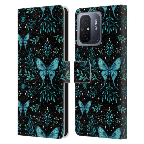 Episodic Drawing Art Butterfly Pattern Leather Book Wallet Case Cover For Xiaomi Redmi 12C