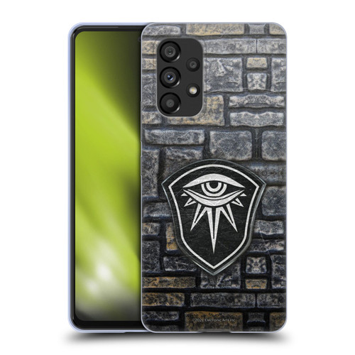 EA Bioware Dragon Age Inquisition Graphics Distressed Crest Soft Gel Case for Samsung Galaxy A53 5G (2022)
