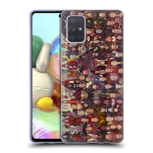 EA Bioware Dragon Age Inquisition Graphics Cast Of Thousands Soft Gel Case for Samsung Galaxy A71 (2019)