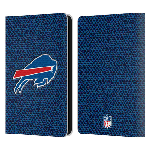 NFL Buffalo Bills Logo Football Leather Book Wallet Case Cover For Amazon Kindle Paperwhite 5 (2021)