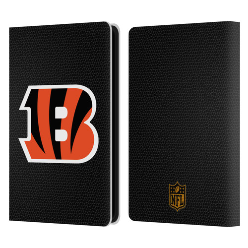 NFL Cincinnati Bengals Logo Football Leather Book Wallet Case Cover For Amazon Kindle Paperwhite 5 (2021)