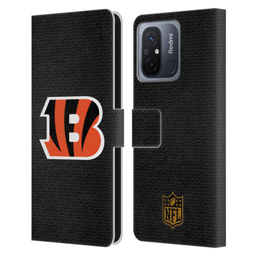 NFL Cincinnati Bengals Logo Football Leather Book Wallet Case Cover For Xiaomi Redmi 12C
