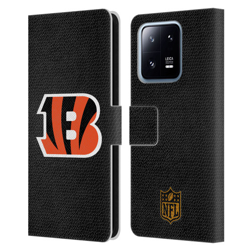 NFL Cincinnati Bengals Logo Football Leather Book Wallet Case Cover For Xiaomi 13 Pro 5G