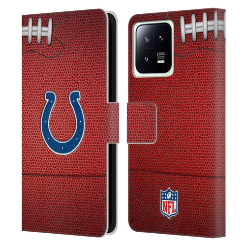 NFL Indianapolis Colts Graphics Football Leather Book Wallet Case Cover For Xiaomi 13 5G