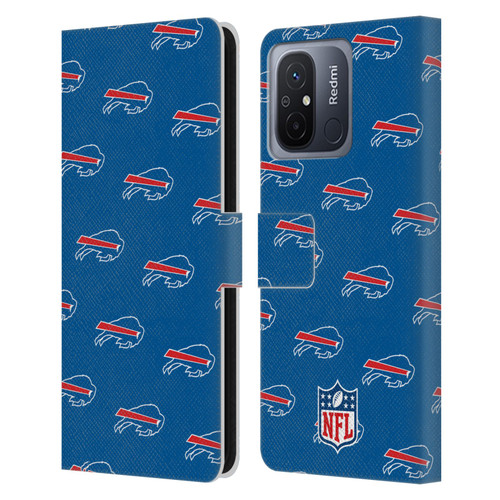 NFL Buffalo Bills Artwork Patterns Leather Book Wallet Case Cover For Xiaomi Redmi 12C