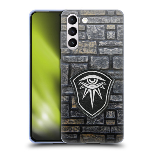 EA Bioware Dragon Age Inquisition Graphics Distressed Crest Soft Gel Case for Samsung Galaxy S21 5G