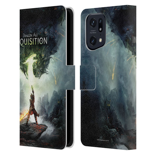 EA Bioware Dragon Age Inquisition Graphics Key Art 2014 Leather Book Wallet Case Cover For OPPO Find X5 Pro