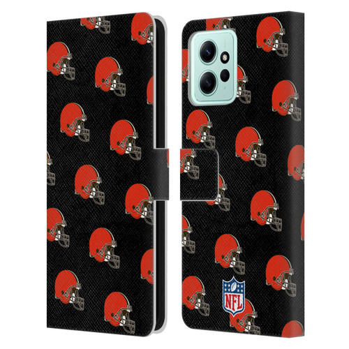 NFL Cleveland Browns Artwork Patterns Leather Book Wallet Case Cover For Xiaomi Redmi 12