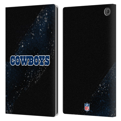 NFL Dallas Cowboys Logo Blur Leather Book Wallet Case Cover For Amazon Fire Max 11 2023