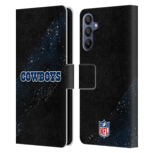 NFL Dallas Cowboys Logo Blur Leather Book Wallet Case Cover For Samsung Galaxy A15 NFL Dallas Cowboys Logo Blur Leather Book Wallet Case Cover For Samsung Galaxy A15