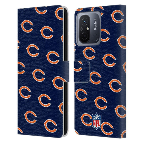 NFL Chicago Bears Artwork Patterns Leather Book Wallet Case Cover For Xiaomi Redmi 12C