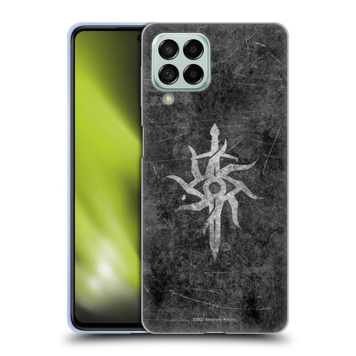 EA Bioware Dragon Age Inquisition Graphics Distressed Symbol Soft Gel Case for Samsung Galaxy M53 (2022)