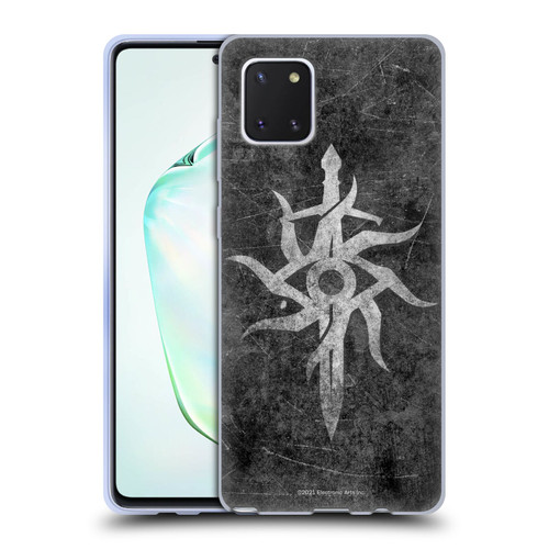 EA Bioware Dragon Age Inquisition Graphics Distressed Symbol Soft Gel Case for Samsung Galaxy Note10 Lite
