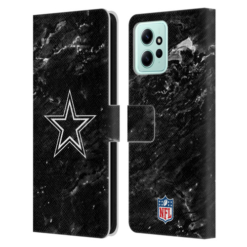 NFL Dallas Cowboys Artwork Marble Leather Book Wallet Case Cover For Xiaomi Redmi 12