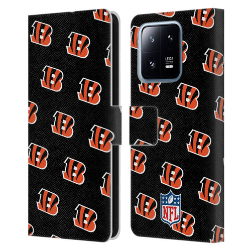 NFL Cincinnati Bengals Artwork Patterns Leather Book Wallet Case Cover For Xiaomi 13 Pro 5G
