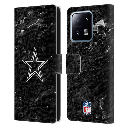 NFL Dallas Cowboys Artwork Marble Leather Book Wallet Case Cover For Xiaomi 13 Pro 5G