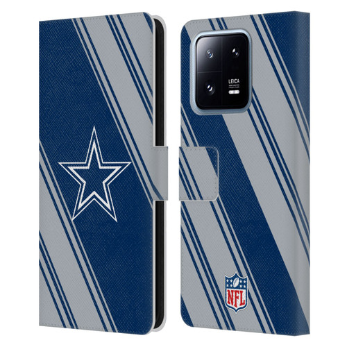 NFL Dallas Cowboys Artwork Stripes Leather Book Wallet Case Cover For Xiaomi 13 Pro 5G