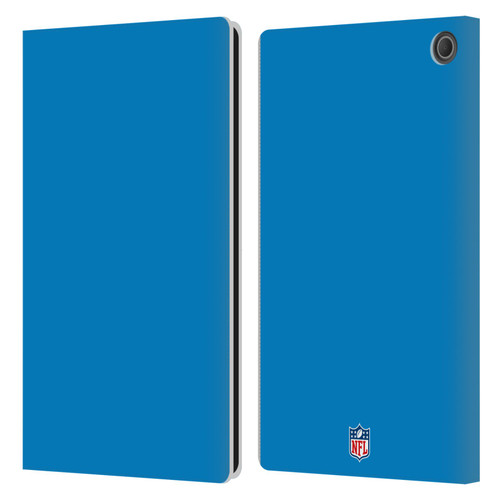 NFL Los Angeles Chargers Logo Stripes Leather Book Wallet Case Cover For Amazon Fire Max 11 2023