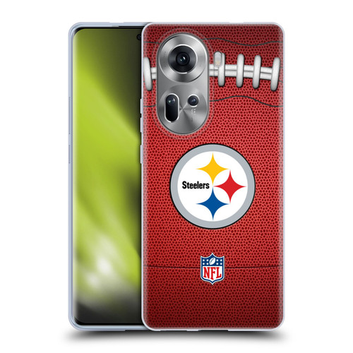 NFL Pittsburgh Steelers Graphics Football Soft Gel Case for OPPO Reno11