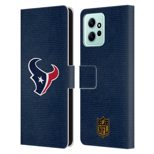 NFL Houston Texans Logo Football Leather Book Wallet Case Cover For Xiaomi Redmi 12