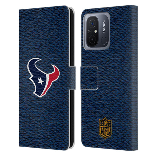 NFL Houston Texans Logo Football Leather Book Wallet Case Cover For Xiaomi Redmi 12C
