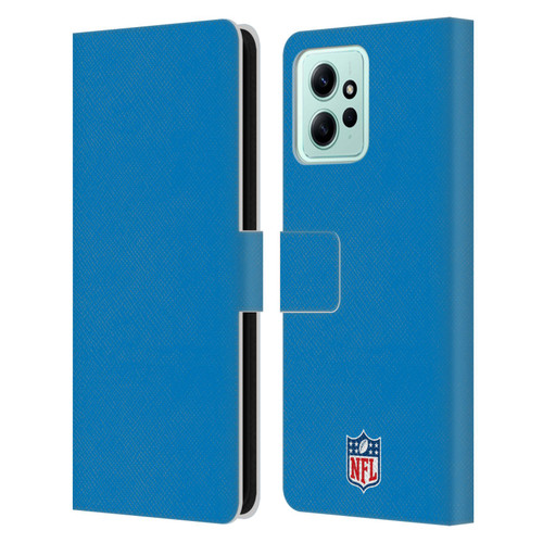 NFL Los Angeles Chargers Logo Stripes Leather Book Wallet Case Cover For Xiaomi Redmi 12