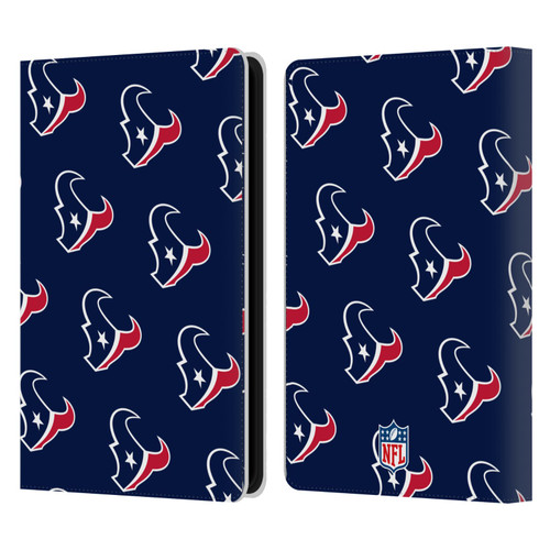 NFL Houston Texans Artwork Patterns Leather Book Wallet Case Cover For Amazon Kindle Paperwhite 5 (2021)