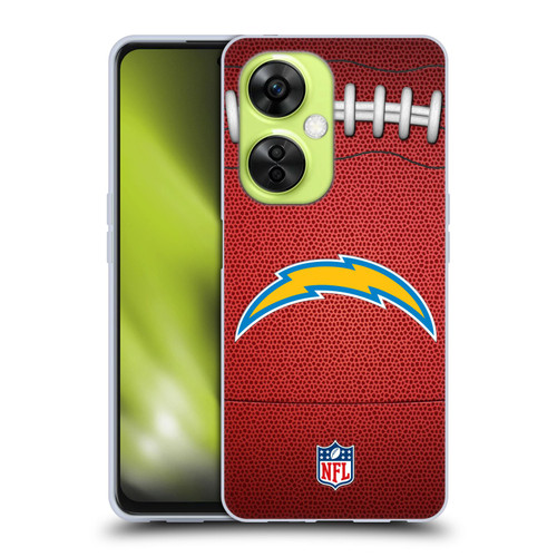NFL Los Angeles Chargers Graphics Football Soft Gel Case for OnePlus Nord CE 3 Lite 5G