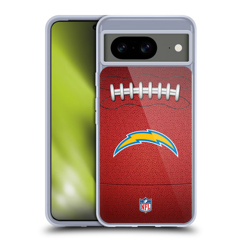 NFL Los Angeles Chargers Graphics Football Soft Gel Case for Google Pixel 8