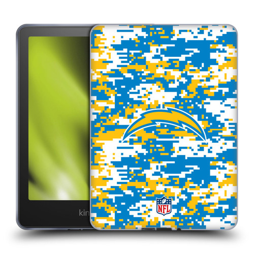 NFL Los Angeles Chargers Graphics Digital Camouflage Soft Gel Case for Amazon Kindle Paperwhite 5 (2021)