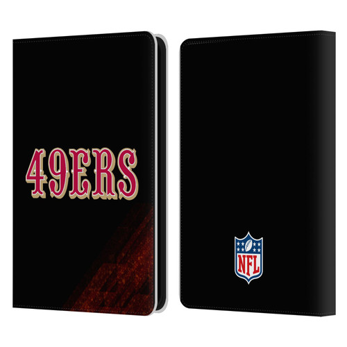 NFL San Francisco 49Ers Logo Blur Leather Book Wallet Case Cover For Amazon Kindle 11th Gen 6in 2022
