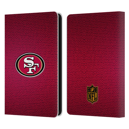 NFL San Francisco 49Ers Logo Football Leather Book Wallet Case Cover For Amazon Kindle 11th Gen 6in 2022