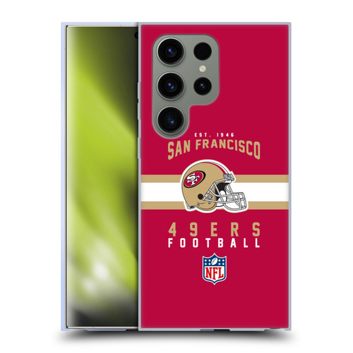 NFL San Francisco 49ers Graphics Helmet Typography Soft Gel Case for Samsung Galaxy S24 Ultra 5G NFL San Francisco 49ers Graphics Helmet Typography Soft Gel Case for Samsung Galaxy S24 Ultra 5G