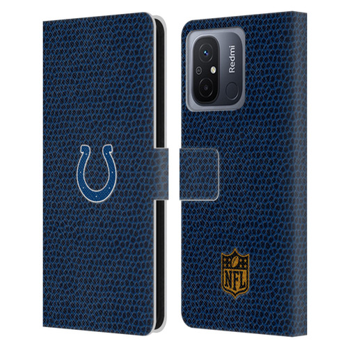 NFL Indianapolis Colts Logo Football Leather Book Wallet Case Cover For Xiaomi Redmi 12C