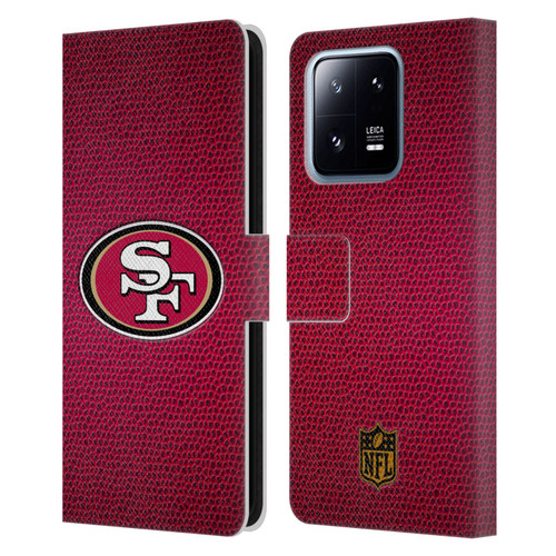 NFL San Francisco 49Ers Logo Football Leather Book Wallet Case Cover For Xiaomi 13 Pro 5G