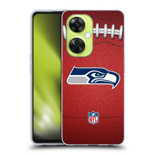NFL Seattle Seahawks Graphics Football Soft Gel Case for OnePlus Nord CE 3 Lite 5G